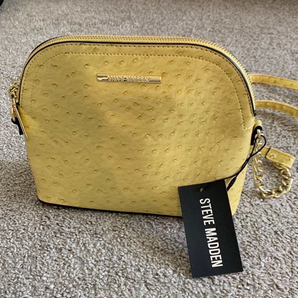 Steve Madden Ostrich Crossbody